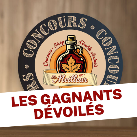 Les gagnants du concours de sirop d'érable dévoilés