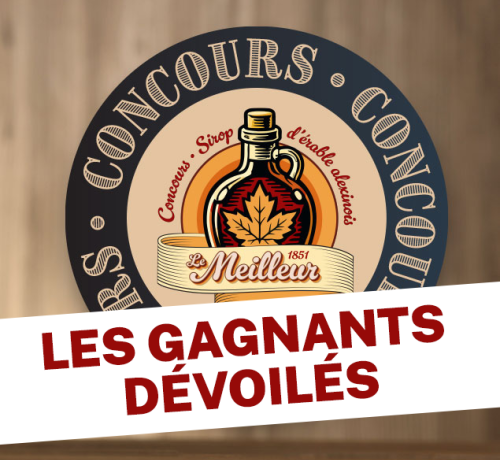Les gagnants du concours de sirop d'érable dévoilés