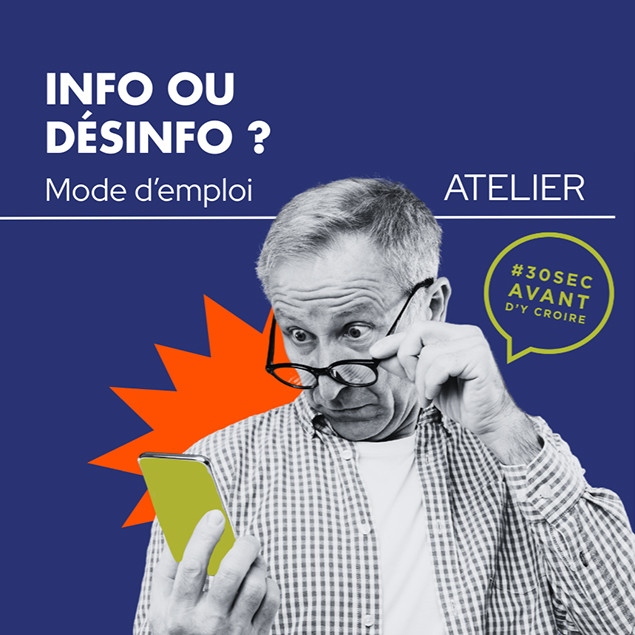 Atelier «Info ou désinfo? Mode d'emploi»