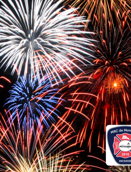 Exigences concernant les feux d'artifice - Demande de permis