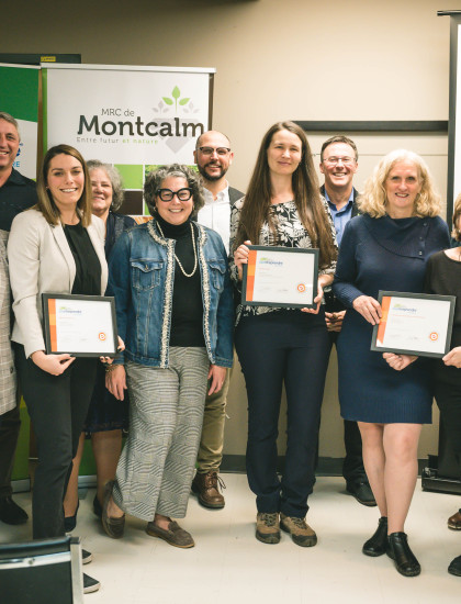 Les lauréats du Défi OSEntreprendre de la MRC de Montcalm
