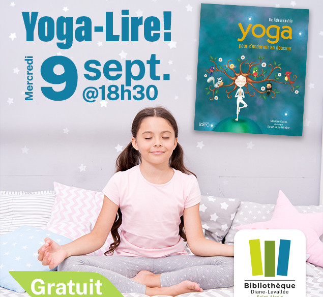 Yoga-Lire «Yoga pour s’endormir en douceur»