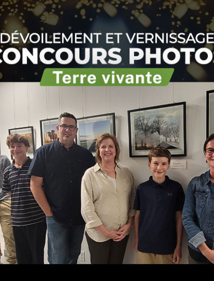 Concours de photographies Terre vivante > Les gagnants et gagnantes dévoilés!